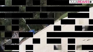 Lascivious wench gets throat filled with cum after a sexy team fuck