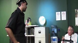 Arrangements in the Office scene 01 the 2 Colleagues Have a Great Time with Their Allies