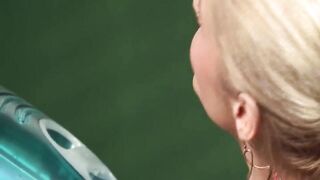 Arrangements in the Office scene 01 the 2 Colleagues Have a Great Time with Their Allies