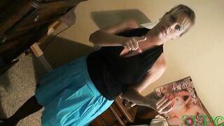 Hawt Blond Large Tit Stepmom Makes Dream Come True