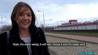 PublicAgent - Sweetheart has a consummate body and taut simp juicy cunt which creams on my penis