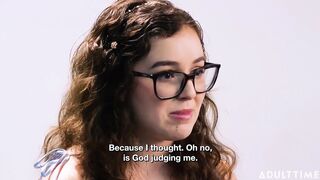 Leana Lovings Thought Somebody Was Watching Her Masturbate!