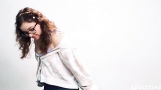 Leana Lovings Thought Somebody Was Watching Her Masturbate!