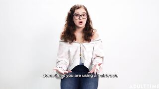 Leana Lovings Thought Somebody Was Watching Her Masturbate!