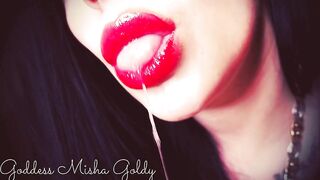 Grow your addiction to my large red lips! I know u're in longing with my sexy throat!