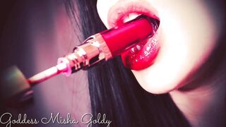 Grow your addiction to my large red lips! I know u're in longing with my sexy throat!