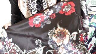 Satin Scarf Day! Cum All Over My Satin Scarf, Lady Victoria Valente