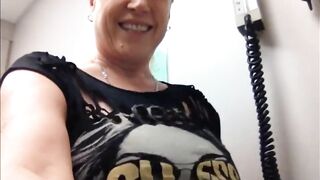 Doctor catches me masturbating in his room