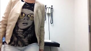 Doctor catches me masturbating in his room