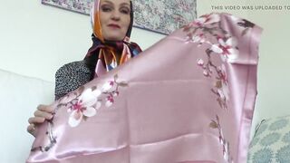 My Shiny Satin Scarves Will Turn U on! Lady Victoria Valente