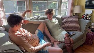 Step Mommy Despairing Bangs 1st Shlong That babe Sees