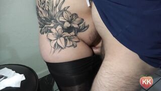 Pussyjob Creampie - Giant Ejaculation In Hose