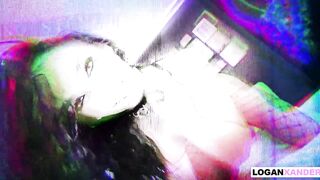 Breasty Gothy Doxy Ivy Ireland Let's Logan Xander Stretch Her Constricted Butt