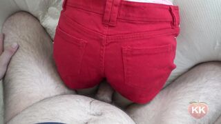 Red Shorts Assjob