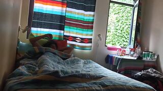 Despertando en la habitación del hostal