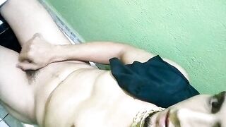 Eyaculacion en baño