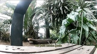 I filmed me pissing on the street