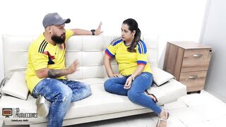 Me follo a la perra de mi hermanastra - Cum en las nalgas - Parte 1 - Porno en Español