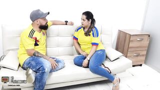 Me follo a la perra de mi hermanastra - Cum en las nalgas - Parte 1 - Porno en Español