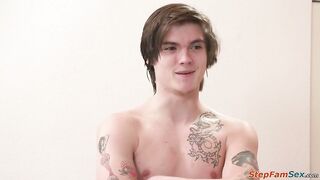 Slutty stepson knows exactly how to turn his large boobs stepmom Crystal Rush on.The breasty small mother i'd like to fuck sucks schlong and is licked previous to that babe's anal reamed