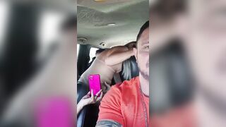 We started having sex in the car and ended up doing it in the living room.