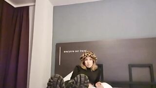 This guy Sniffs and Licks My Perspired Boots, White Socks and Feet