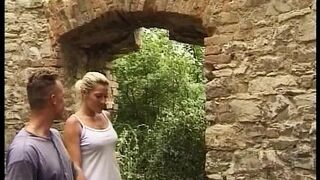 This Golden-haired mother I'd like to fuck From Germany Got Outdoor Screwed