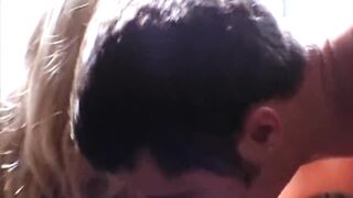 Seductive Blond Chick Fingers Twat to Climax Previous to Sucking Penis