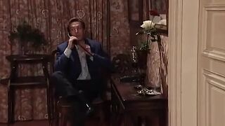 Cute Teen with Wild Hair Is Being Tutored