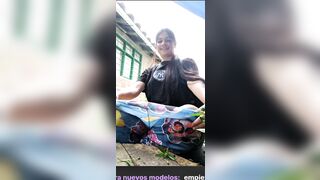 Hot Hotty Streams and Touches Herself for Fans