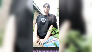 Hot Hotty Streams and Touches Herself for Fans