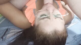 Teen Latin chick in Hawt Bikini Sucking My Large Weenie