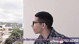 A MARRIED PAIR SHOWED US THEIR ABODE FOR SALE, AND WE ENDED UP SCREWING THE OWNER'S BUTT AND DOING DP.