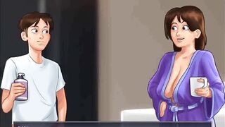 Summertime saga: poker with the mother I'd like to fuck ep 151