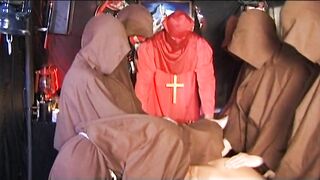 Golden-haired German Cougar Gets Dominated and Railed in S&M