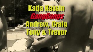 Many Hard Rods Wanna Get Into the Same Cunt