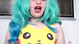 Excited Anime big beautiful woman Rada Brewer Shakes Her Large Overweight Booty for U