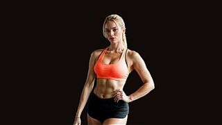 BEASTLY BANGED GLAMOROUS GYM CUTIE (AI GENERATED) NOT A REAL PERSON