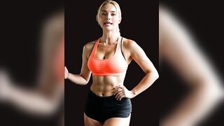 BEASTLY BANGED GLAMOROUS GYM CUTIE (AI GENERATED) NOT A REAL PERSON