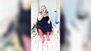 Bat Beauty Is Taking a Smoke Break in Her