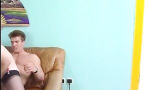 Aged banged by his thick penis