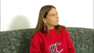 Tattooed brunette hair takes off her clothing and showing sexy tattooed body