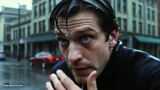 [AI-generated] Future Rave Mud Run in South Bronx - AI Cuties Racing Nearly Stripped with Bouncing Bazookas Getting Ribald in Rainy Streets