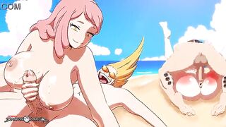 My manga academia summer school animation