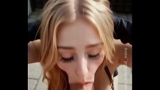 AI generated facefucking in the street