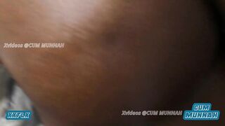 YOUTHFUL AFRO WOMAN HARDCORE SPOONING, MASSIVE LENGTHY ORGASMS JIZZ FLOW