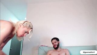 riding a large wang until this chab cums in my hirsute cunt