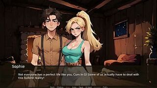 Farmer Kink [ TABOO Manga Game ] Ep.17 The FRESH BLACK GAL in CITY love my SHLONG !