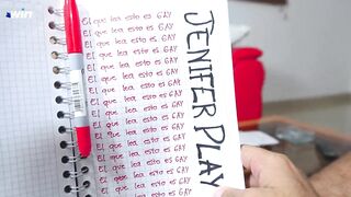 mi'migo se da cuenta que no tengo panty y se pone cachondo jeniferplay