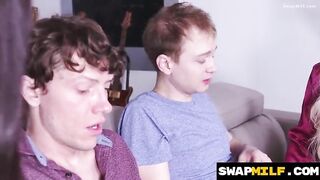 Lewd Step Mammas Keep the Lads for Their Own Joy - Swapmilf